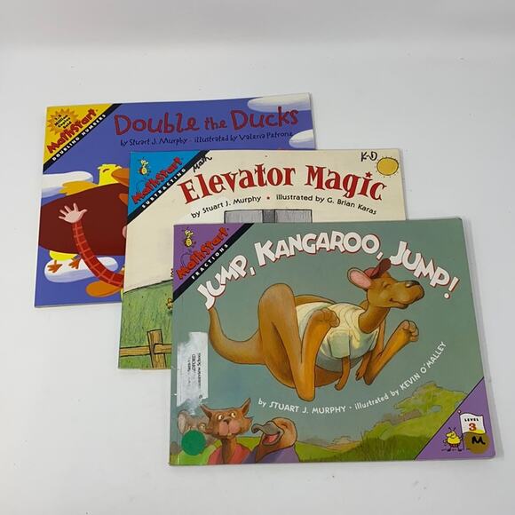 Mathstart Set of 3 Level 3 Childrens Books - Picture 1 of 14